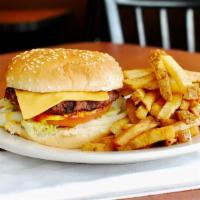 Jumbo Bacon Cheeseburger · lettuce tomato onion pickles mayonnaise mustard and ketchup
