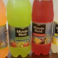 Minute Maid · Minute Maid Fruit Punch, Lemonade, Kiwi Strawberry. Wstermelon Punch.