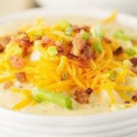 Loaded Baked Potato Soup · 