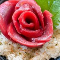 Tuna Donburi · 7 pcs served over rice