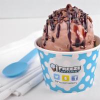 Nutella · Chocolate base with cocoa pebbles and Nutella swirls. Topped with cocoa pebbles and chocolat...