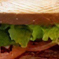 Mokas Blt · Bacon, Lettuce, Tomato, Mayo on Wheatberry Bread