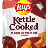 Lay'S Kettle Cooked Potato Chips Mesquite Bbq · 8 Oz