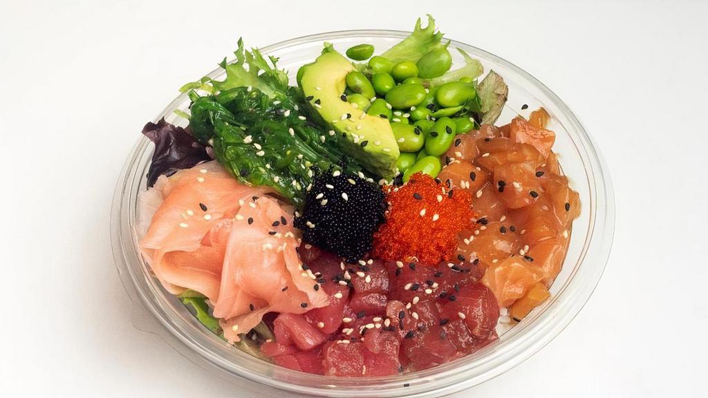 Pack Your Own Bowl · Choose any or all of our ingredients and sauces to make your own poke creation.