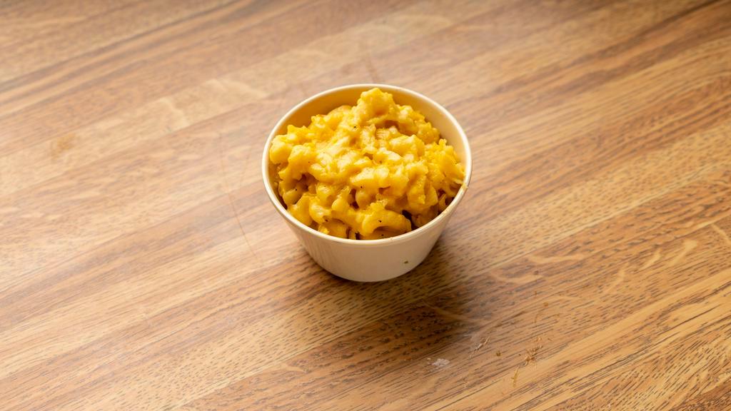 Mac 'N Cheese · Five different cheese, made daily.