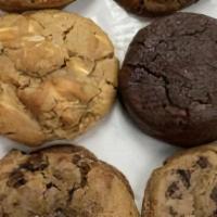 4 Pack Giant Cookies · Choose any 4 of our delicious cookies!