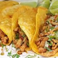 Four Taco Meal · Our four taco value meal comes with your choice of four of our signature tacos plus a side o...