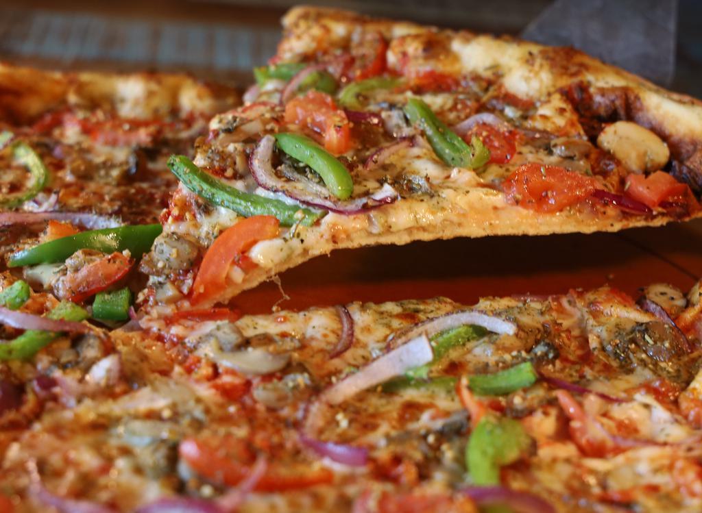 The Weggie · Grabs you by the Red Onions, Green Peppers, Mushrooms, and Tomatoes, and pulls.