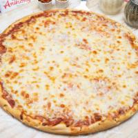Cheese Pizza · Simple but classic. Cheesy mozzarella melted over tomato sauce. Thin crust with your choice ...