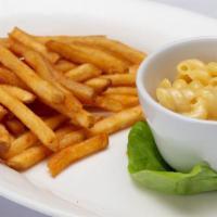 Mitchell'S Mac-N-Cheese · Mac and cheese w/ french fries