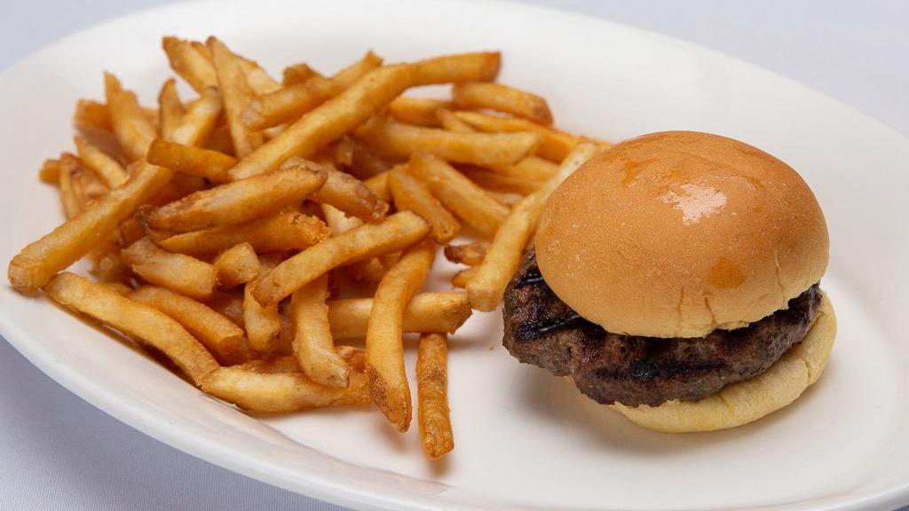 Blake'S Burger · Small burger w/ french fries