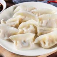 4 Pieces Dumplings · Choice of chicken or pork wrapped with wonton skin and choice of steamed or fried. Served wi...