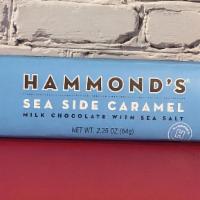 Hammond’S Seaside Caramel Milk Chocolate  · Creamy, salty caramel, and sweet milk chocolate are yummy in this Hammond's Chocolate Bar. T...