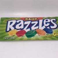 Razzles Sour · First it's candy, then it's gum! Morphing from a tasty, fruit-flavored candy into an equally...