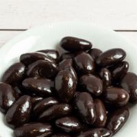 Bulk - Dark Chocolate Almonds 1/4 Lbs. · Dark chocolate covered whole almonds