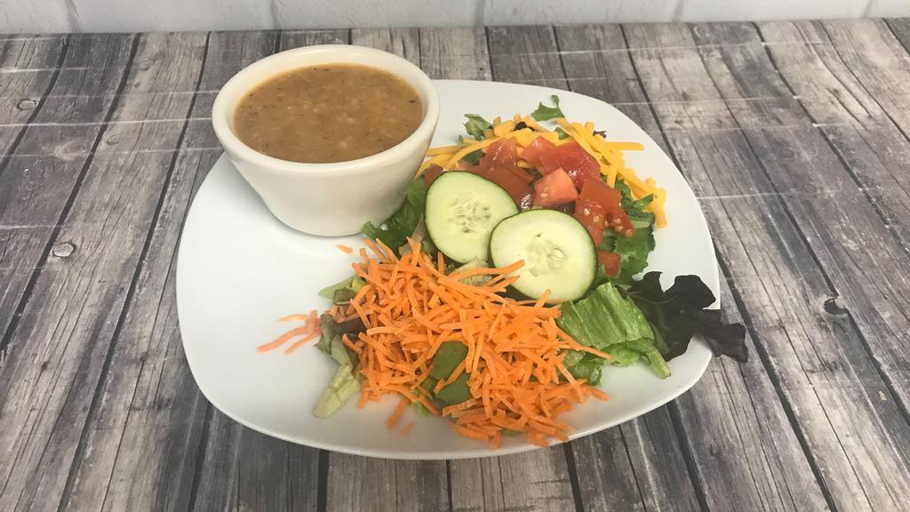 Soup & Salad Combo · Soup of the day and a small green salad.