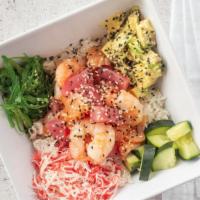 Build Your Own Large Poke Bowl · 