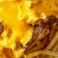 Chili Cheese Fries · With squeeze or slice cheese.
