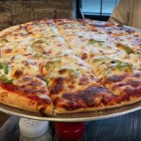 Veggie Special Pizza · artichoke, black olives, zucchini, onion, and mushroom on thin crust.
Our specialty pizzas a...