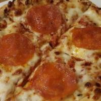 Kid'S Cheese Pizza · pepperoni or sausage toppings
(.75 cents each)