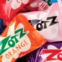 Zotz Assorted Hard Candy · Ingredients: Sugar, Corn Syrup, Malicacid, Sodium Bicarbonate, Tartaricacid, Artificial Flav...
