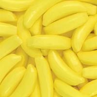 Yellow Silly Bananas · Ingredients: Dextrose, Maltodextrin, Corn Syrup, Calcium Stearate, Confectioner's Glaze, Art...
