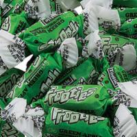 Tootsie Roll Green Apple Frooties · Soft chewy green apple flavored candy from Tootsie Individually wrapped gluten-free candy.