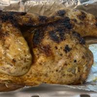 Whole Smoked Chicken (Dinner) · W/2 sides