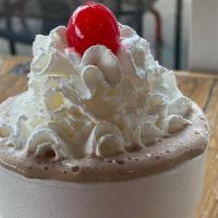 Shake · Hand spun rich and creamy ice cream and whole milk. (we do not put whipped cream on our 