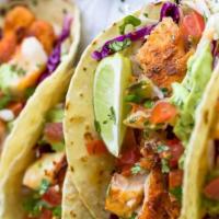 Baja Tacos · 4 Shrimp Tacos and 4 Fish Tacos for 4 ppl