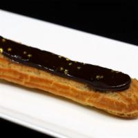 Eclair Chocolate · A great classic of the French patisserie, our eclairs are made from choux pastry, filled wit...