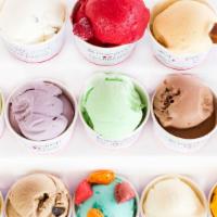Gelato Or Sorbet | Regular · Premium handmade gelato 
1 scoop - 3.5oz (100gr)