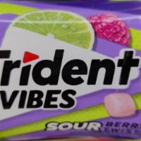 Trident Vibes Sour Berry Twist  · 40 piece