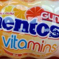 Mentos Vitamins Gum · sugar free gum