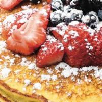 Lemon Ricotta Hotcakes · These are the award-winners that put us on the map. Three melt-in-your-mouth hotcakes made w...