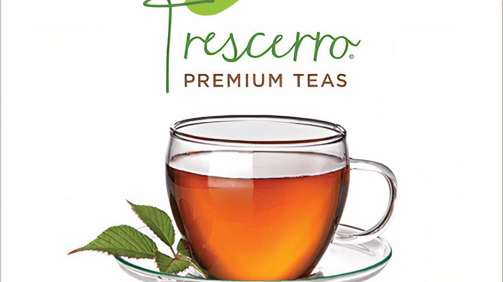 Hot Tea · Trescerro Premium Teas, 16oz to-go, 8oz bottomless dine-in.