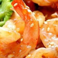 Japanese Teriyaki Shrimp · fresh, made to order —— shrimp teriyaki :) 
**Consuming raw or undercooked meats, poultry, s...