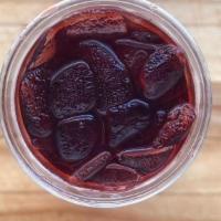 Jamaica Hibiscus Tea · Traditional Mexican “agua fresca” tea made from hibiscus flowers.