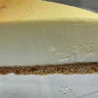 Cheesecake Slice · One slice of New York cheesecake.