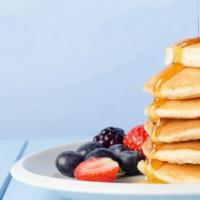 3 Golden Hot Cakes · Served with Syrup & butter. Check Out Our Breakfast Sides for Additional Items