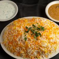 Mutton Biryani · Seasoned mixed rice.