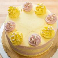 Lemon Raspberry Cake · 