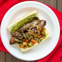 Italian Beef & Sausage Combo · Grilled onions and sweet peppers.