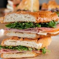 Grinder · Paulina Meat Market mortadella (contains pistaschios), capicola (spicy ham), beef salami, pr...