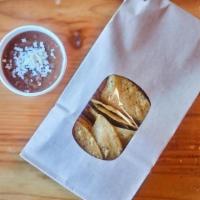 Frijoles & Chips · pinto beans, chipotle, queso fresco, served with chips