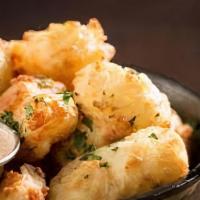 Clock Shadow Cheese Curds · crispy batter, housemade ranch dressing