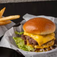 Kids Cheeseburger · Slider with American cheese only.