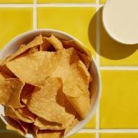 Chips & Queso · CHIPS, WHITE QUESO