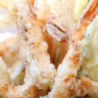 Shrimp Tempura · 6 pieces shrimp and vegetables lightly batter and deep fried