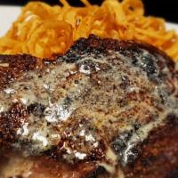 Ribeye 16Oz · heavily marbled.

Contains raw or undercooked ingredients. Consuming raw or undercooked meat...